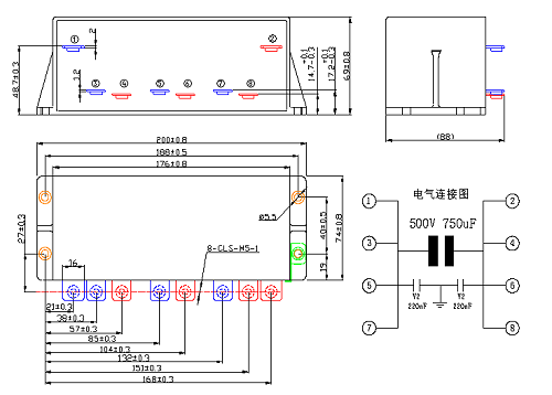 新能源汽車用薄膜電容 新能源汽車用薄膜電容